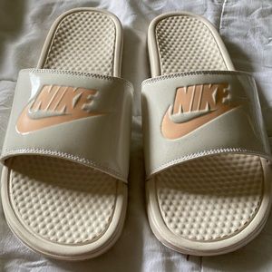 Nike slides 💎glitter💎